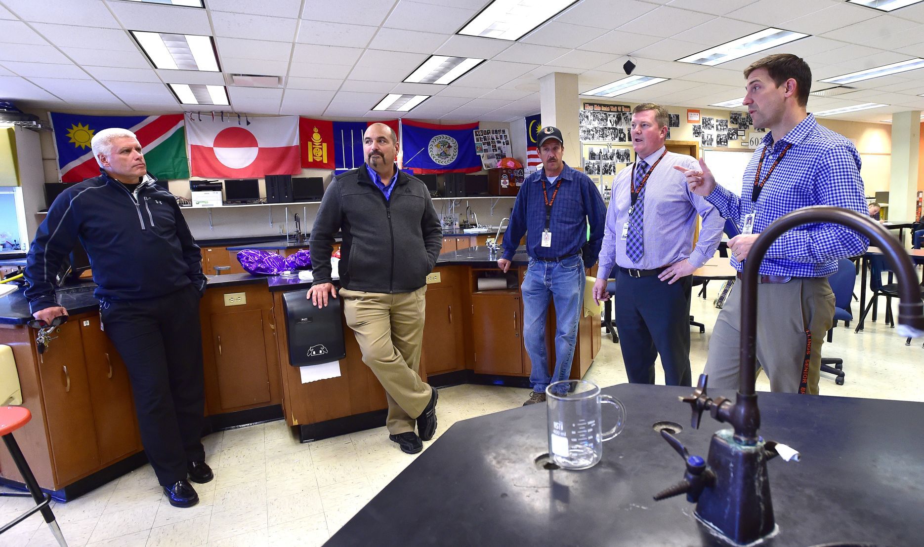 Senior High science room